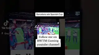 Watch #barcelona win #spanishcup on #eafc24 #managermode #youtubeshorts #gaming #fc24 #gamingshorts