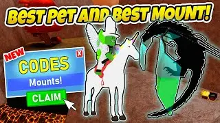 WE GOT BEST PET AND BEST MOUNT IN WIZARD SIMULATOR - All Wizard Simulator Codes