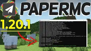 How To Make a Paper Server in Minecraft 1.20.1