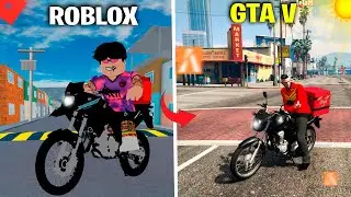 ROBLOX vs GTA V 🔥 Rodograu sp Roblox roleplay