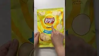 🥔Lay's💛 Blind Bag #papersquishy #papercraft #paper #paperdiy #squishy #asmr #unboxing #diy #craft