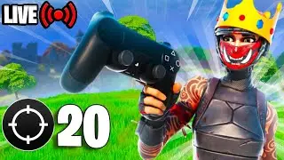 🔴LIVE | NUMBER 1 CONTROLLER ZERO BUILD PLAYER! 2,000 Wins! 🎮