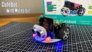 Microbit based ELECFREAKS Smart Cutebot unboxing and review | Micro:bit robot #microbit #robotics