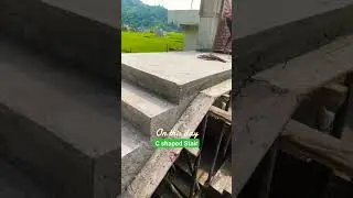 C shaped Stair 