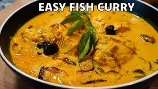 Delicious Fish Curry Recipe With Coconut Milk | Aloo Beans Capsicum | Coconut Fish Curry