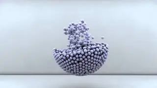 Cinema 4D | Bowl of balls