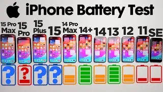 iPhone 15 ULTIMATE Battery Test!