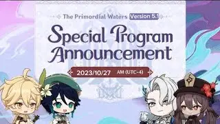 CONFIRMED!! VERSION 5.1 Special Program LIVESTREAM Release Date _ genshin impact