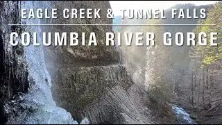 Tunnel Falls Via Eagle Creek Trail, Columbia River Gorge.