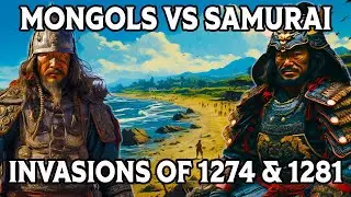 Mongol Invasions of Japan 1274 and 1281 - Full History