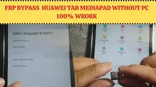 Bypass Huawei Mediapad M2 8.0 M2-802L Without pc|Frp bypass