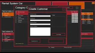 C# Full Project Rental Car System Using C# 2022 and Sql Server 2022