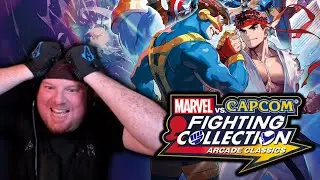 ITS MAHVEL BABAY!!!! - MARVEL vs. CAPCOM Fighting Collection Reveal - Krimson KB Reacts