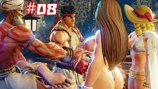 Street Fighter V Story Mode with MODS | #08 | SFV Shadow Falls Story Mode Playthrough