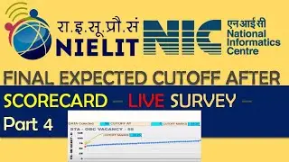 NIELIT NIC 2020 After Scorecard [LIVE] SURVEY PART 4