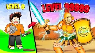 I BECAME A LEVEL 999,999,999 ROBLOX GLADIATOR !