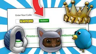 ALL *NEW* ROBLOX PROMO CODES ON ROBLOX (MAY 2021)