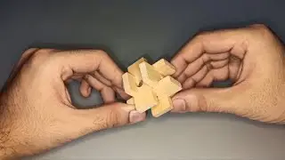 Hashtag wooden Puzzle