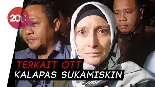 Inneke Koesherawati Keluar Gedung KPK dengan Wajah Sembap