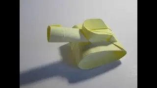 Origami How To Make ArtyTank! (Origami Life Hack)