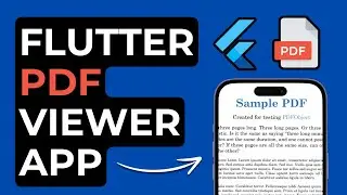 Build a PDF Viewer App in Flutter بالعربي (2024)