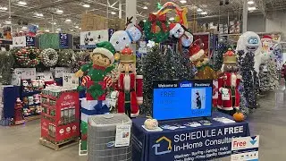 Christmas Store Tour At Lowes Decor 2024