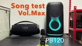 JBL PartyBox Club 120 vs JBL Boombox 3 Wi-Fi Bass&Sound test + AC Mode