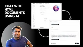 Build a Chat With HTML Docs” app using Langchain(TS/JS), AI SDK, Pinecone DB, Open AI & Next.js 13
