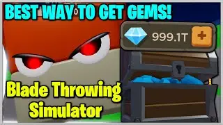 ✔️How to get *UNLIMITED* Gems In🗡️Blade Throwing Simulator! | JixxyJax