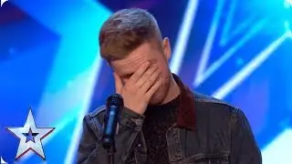 Marks emotional tribute to brother leaves audience in tears | Auditions | BGT 2019