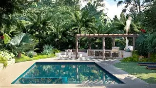 Park Lane Poolside Landscape Design