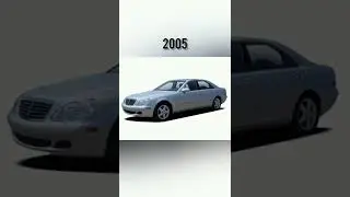 Evolution of Mercedes Benz S class (1980 - 2022)