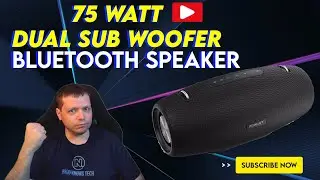 Zealot S67 Bluetooth Wireless Speaker Honest Review 2021 | 75 Watt Dual Sub Woofer ~ Nico Knows Tech