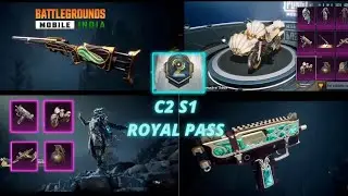 C2S1 Royal pass is here (battleground mobile india) / bgmi season 1 C2S1 Royal pass / bgmi month2 rp