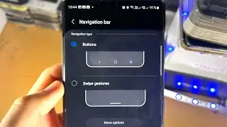 How To Change Navigation Bar/Buttons on Samsung Galaxy S23 Ultra!