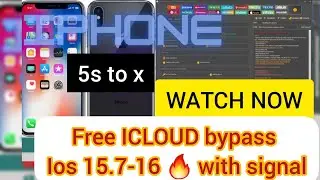 HOW TO REMOVE ICLOUD ON ALL IPHONES 5S-X FREE 2022 VIA UNLOCKTOOL