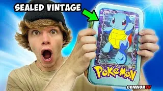 I Opened a Vintage Pokemon Card Tin. Did I pull a Charizard?