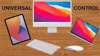 Control Your iPad + iMac + MacBook with 1 Keyboard & Mouse (Vlog: How to Use Universal Control)