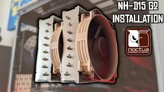 How To Install The Noctua NH-D15 G2 - Intel LGA 1700 Installation Tutorial