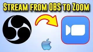 STEP BY STEP - Stream from OBS to Zoom on Mac in 2023