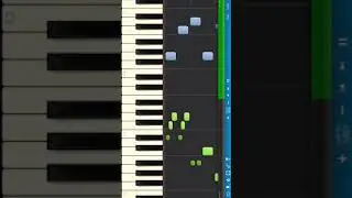 Анатолий Александров - Новогодняя Полька - Как играть на пианино #shorts #pianotutorial #synthesia