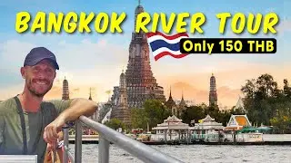 150THB BANGKOK DAY TRIP - Hop on Hop off  River Boats