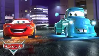 Lightning McQueen and Mater Race in Tokyo | Pixars Cars Toon - Mater’s Tall Tales