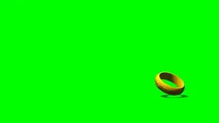 the one ring falls on the ground - different views - greenscreen effects - free use