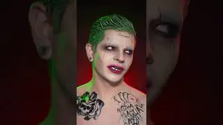 The Joker (played by Jared Leto in SS) makeup transformation | Cosplay/costume makeup