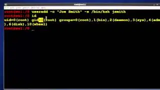 Creating User Accounts with useradd