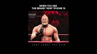 iPhone 16 Review 😂😂 #wwe2k25 Needs This Feature... 🎤