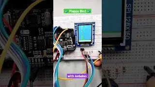 A FLAPPY BIRD Game like Never Before: Arduino Edition 🎮🎮 #diy #gaming #arduino