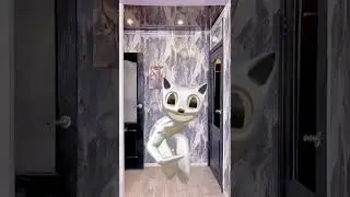 Снежный Картун Кэт у меня дома | Snow Cartoon Cat in my home 