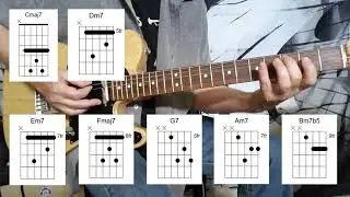 BEGINNING JAZZ GUITAR LESSON - PART 1